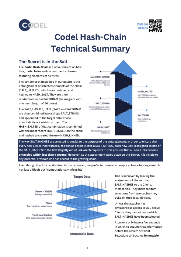 Codel Technical Summary preview